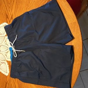 St.John's Bay 7" Inseam Swim Shorts Navy M